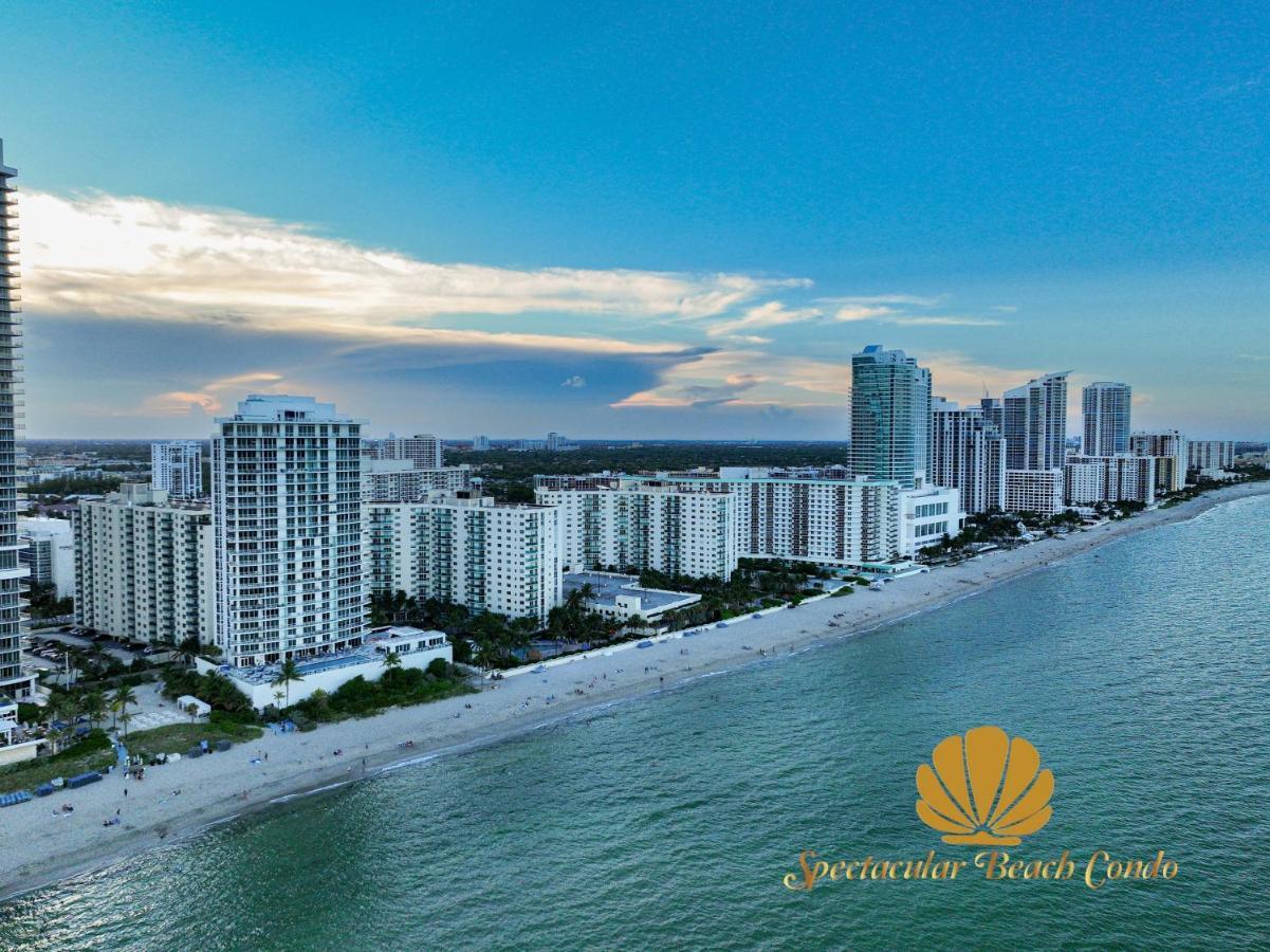 Luxury Beachfront Condo Private Beach Access, Pool & Game Room!!! Hollywood Bagian luar foto