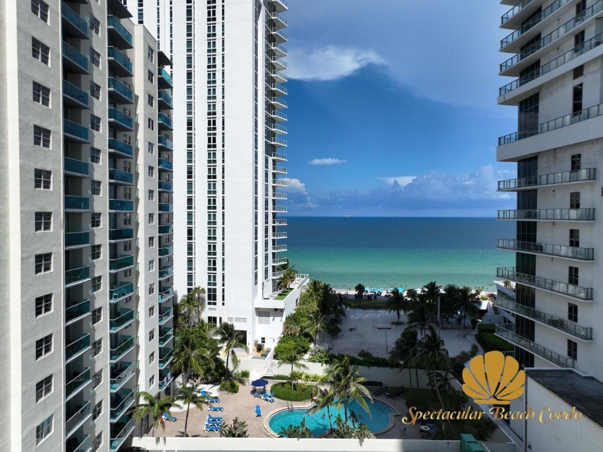 Luxury Beachfront Condo Private Beach Access, Pool & Game Room!!! Hollywood Bagian luar foto