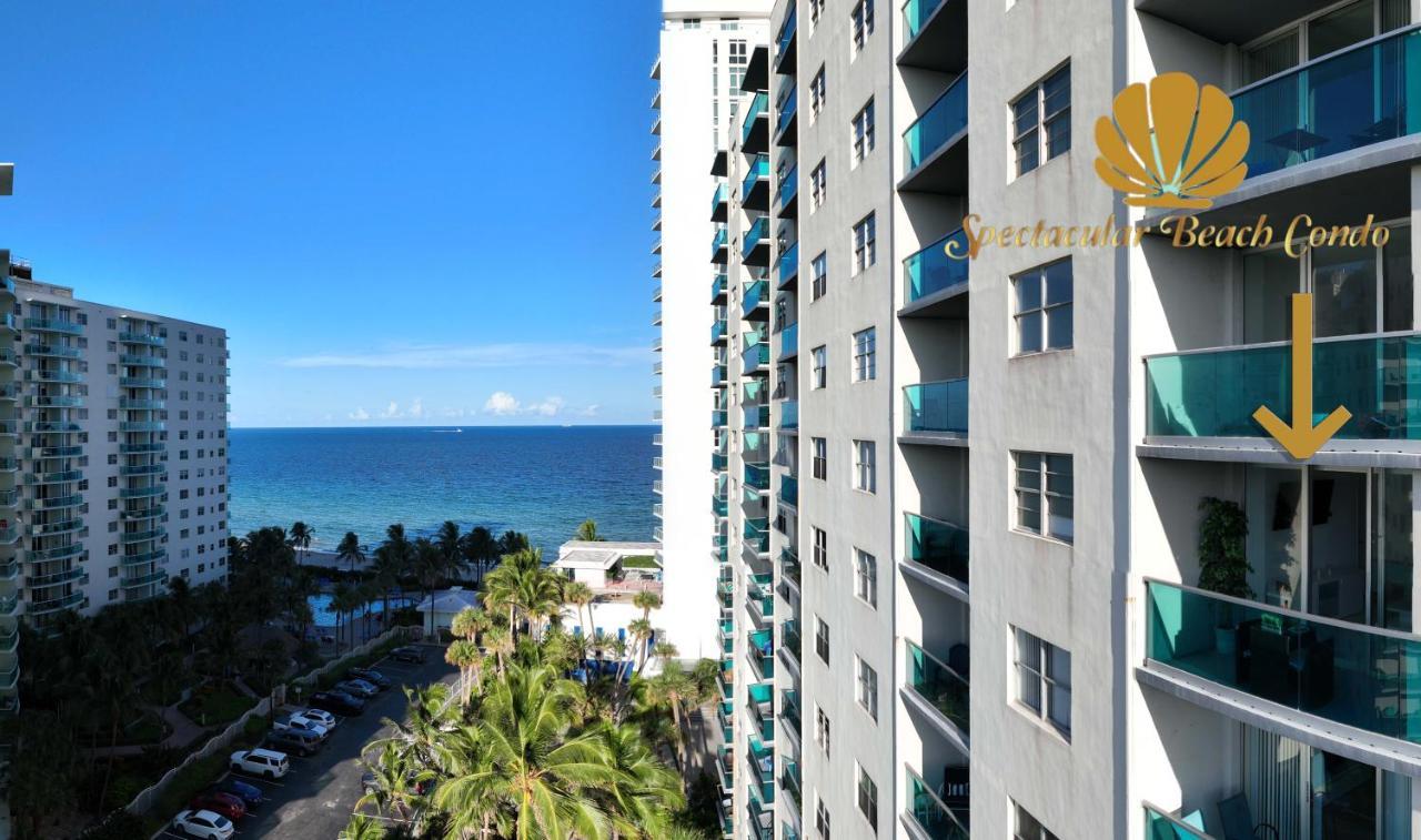 Luxury Beachfront Condo Private Beach Access, Pool & Game Room!!! Hollywood Bagian luar foto
