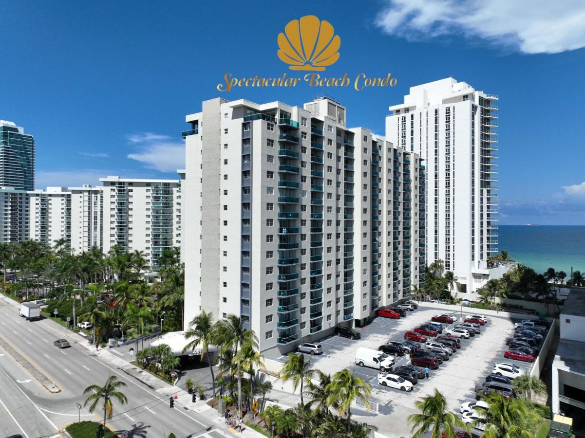 Luxury Beachfront Condo Private Beach Access, Pool & Game Room!!! Hollywood Bagian luar foto